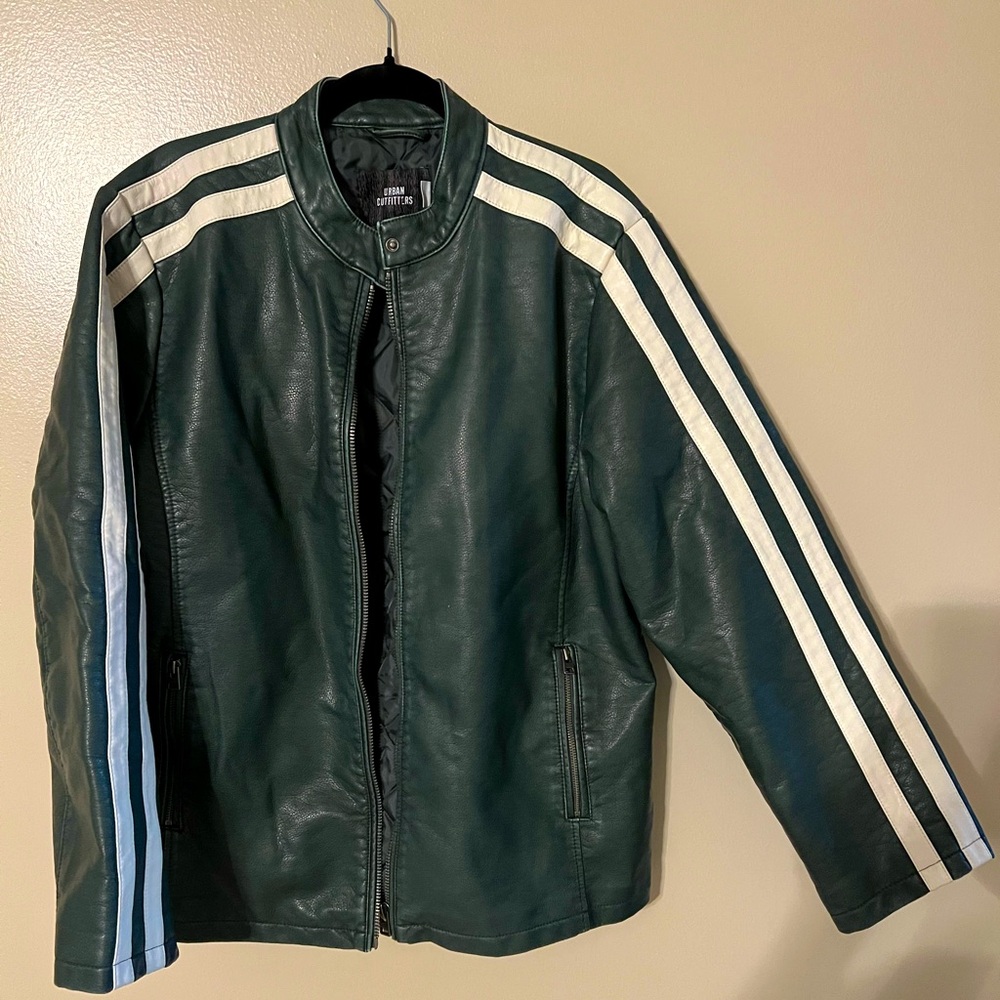 Urban Outfitters faux leather jacket NWT L